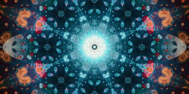 Kusursuz soyut sanat modeli. Panoramik soyut doku