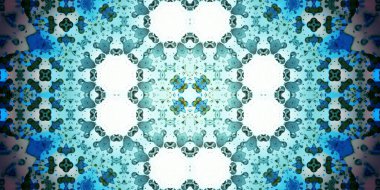 Kusursuz soyut kaleydoskop deseni. Panoramik soyut doku. Tekrarlanan desen