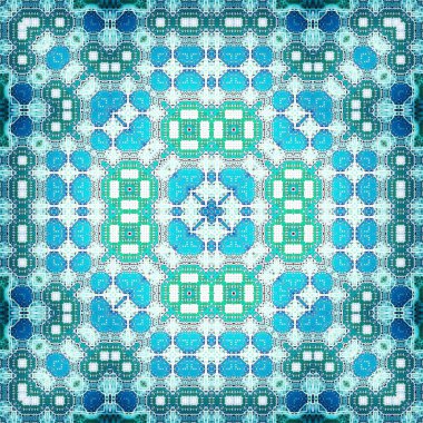 Kusursuz kare soyut desen. Sanat dokusu. Tekstil ve moda