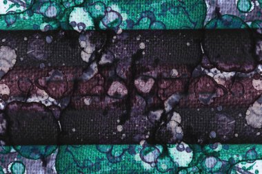 Lekelerden modern soyut sanat. Suluboya ve alkol mürekkep dokusu