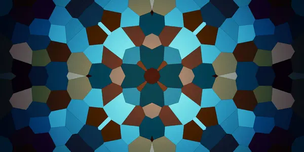 Seamless abstract mosaic pattern. Panoramic texture. Repeating pattern