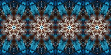 Kusursuz panorama desenli soyutlama. Doku panoramik.