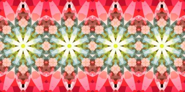 Kusursuz panorama desenli soyutlama. Doku panoramik.