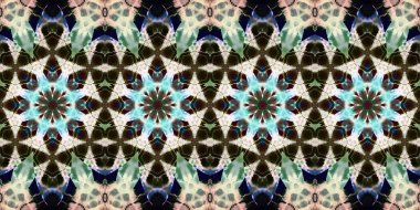 Kusursuz panorama desenli soyutlama. Doku panoramik.