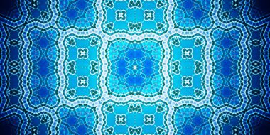 Kusursuz soyut desen. Panoramik soyut doku. Kaleydoskop Panoramik arkaplan.