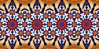 Kusursuz soyut çizgili desen. Geniş, pürüzsüz bir doku. Kaleydoskop