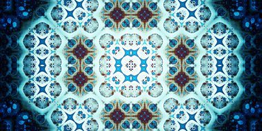 Kusursuz soyut kompleks desen. Panoramik soyut doku. Panoramik arkaplan