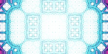 Kusursuz soyut kompleks desen. Panoramik soyut doku. Panoramik arkaplan