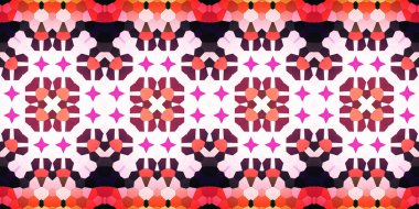 Kusursuz sanat modeli. Halıların dokusu pürüzsüz. Kurdele deseni