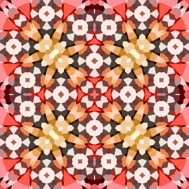 Kusursuz soyut kare deseni. Suluboya ve alkol mürekkebi. Yazarın kalıpları