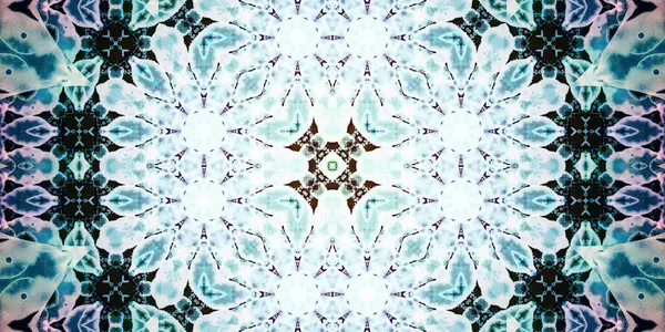 Kusursuz soyut kaleydoskop deseni. Panoramik soyut doku. Tekrarlanan desen