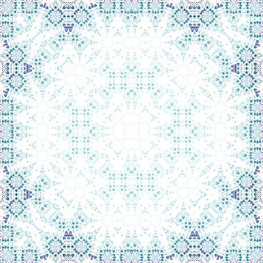 Kusursuz kare soyut desen. Sanat dokusu. Tekstil ve moda