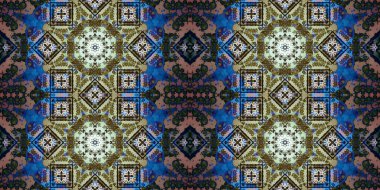 Kusursuz soyutlama. Desenli doku