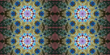 Kusursuz soyutlama. Desenli doku