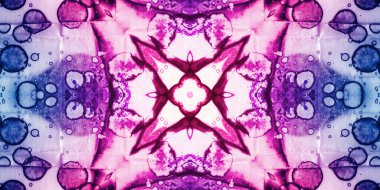 Kusursuz soyut mozaik desen. Panoramik doku. Tekrarlanan desen