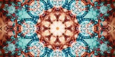 Kusursuz soyut sanat modeli. Panoramik soyut doku