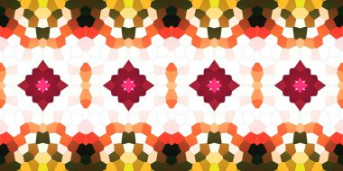 Kusursuz panorama desenli soyutlama. Doku panoramik.