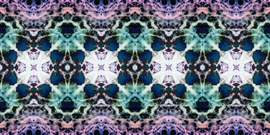 Kusursuz panorama desenli soyutlama. Doku panoramik.