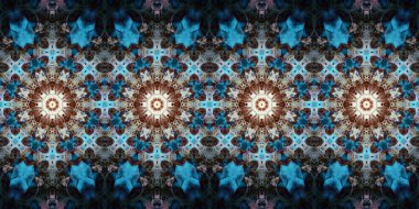 Kusursuz panorama desenli soyutlama. Doku panoramik.