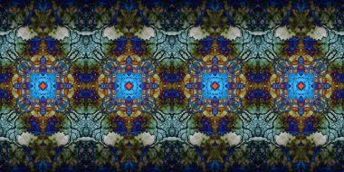 Kusursuz panorama desenli soyutlama. Doku panoramik.