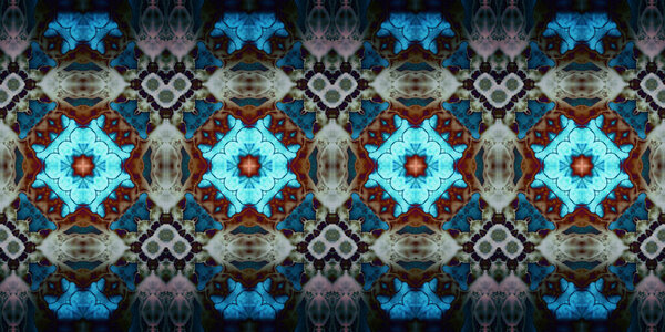 Seamless panorama pattern abstraction. The texture is panoramic