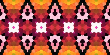 Kusursuz panorama desenli soyutlama. Doku panoramik.