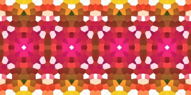 Kusursuz panorama desenli soyutlama. Doku panoramik.