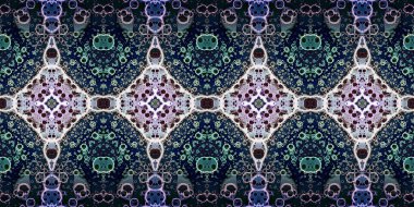 Kusursuz panorama desenli soyutlama. Doku panoramik.