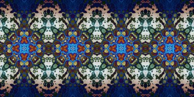 Kusursuz panorama desenli soyutlama. Doku panoramik.