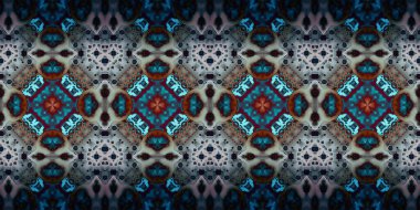 Kusursuz panorama desenli soyutlama. Doku panoramik.