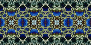 Kusursuz panorama desenli soyutlama. Doku panoramik.