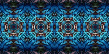 Kusursuz panorama desenli soyutlama. Doku panoramik.