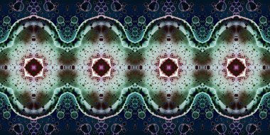 Kusursuz panorama desenli soyutlama. Doku panoramik.