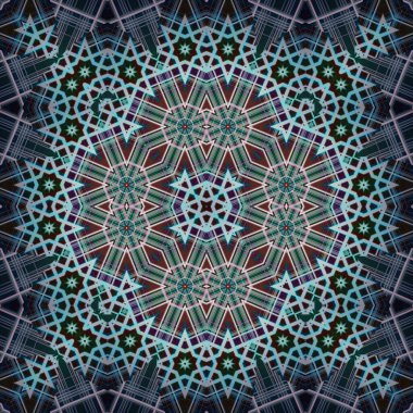 Kusursuz kare sanat modeli. Desen soyut. Doku çok gizemli.