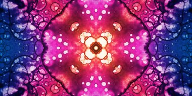 Kusursuz soyut mozaik desen. Panoramik doku. Tekrarlanan desen