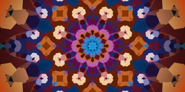 Kusursuz soyut sanat modeli. Panoramik soyut doku