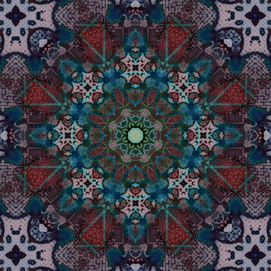 Kusursuz kare desenli. Desen soyut. Doku zengince dekore edilmiş.