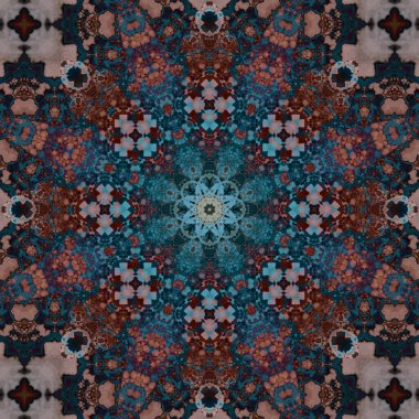 Kusursuz kare desenli. Desen soyut. Doku zengince dekore edilmiş.