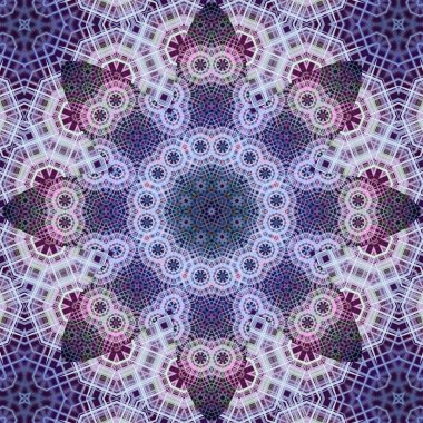 Kusursuz kare desenli. Sanat eseri. Kaleydoskop