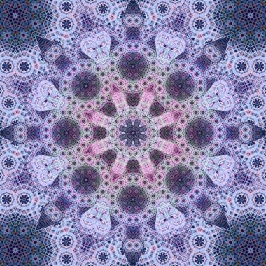 Kusursuz kare desenli. Sanat eseri. Kaleydoskop