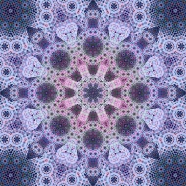 Kusursuz kare desenli. Sanat eseri. Kaleydoskop