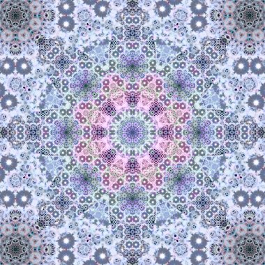 Kusursuz kare desenli. Sanat eseri. Kaleydoskop