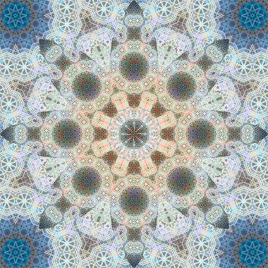 Kusursuz kare desenli. Sanat eseri. Kaleydoskop