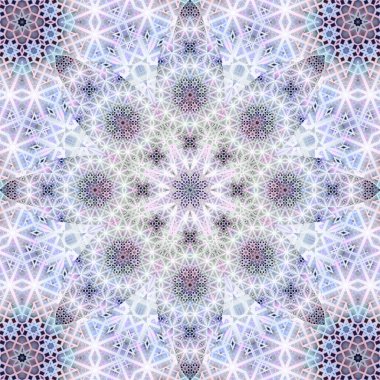 Kusursuz kare desenli. Sanat eseri. Kaleydoskop