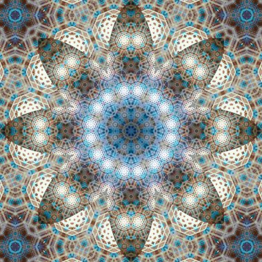 Kusursuz kare desenli. Sanat eseri. Kaleydoskop