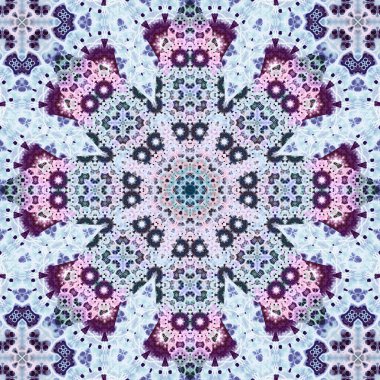 Kusursuz kare desenli. Sanat eseri. Kaleydoskop