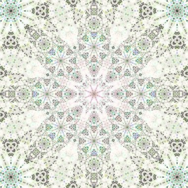 Kusursuz kare desenli. Sanat eseri. Kaleydoskop