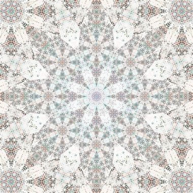 Kusursuz kare desenli. Sanat eseri. Kaleydoskop