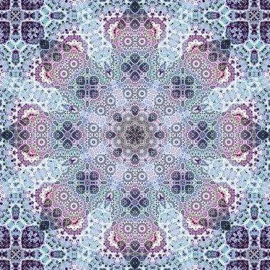 Kusursuz kare desenli. Sanat eseri. Kaleydoskop