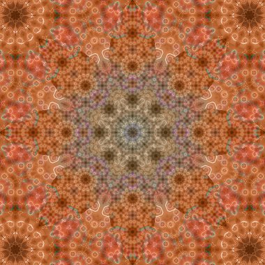 Kusursuz kare desenli. Sanat eseri. Kaleydoskop